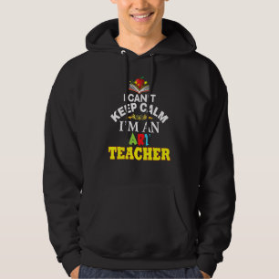 I Can't Keep Calm I'm A Grade Teacher Back To Scho Hoodie