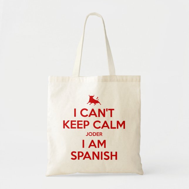 I Can't Keep Calm Tote Bag (Front)