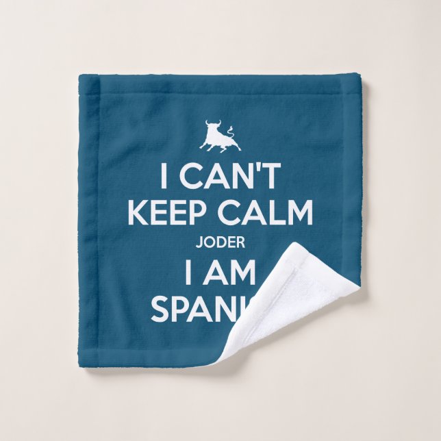 I Can't Keep Calm Wash Cloth (Wash Cloth)