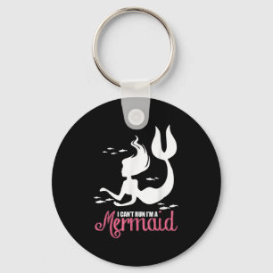 I Can't Run I'm A Mermaid  Key Ring