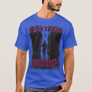 I Cant Stop Running Introverts  Introverts Quotes  T-Shirt