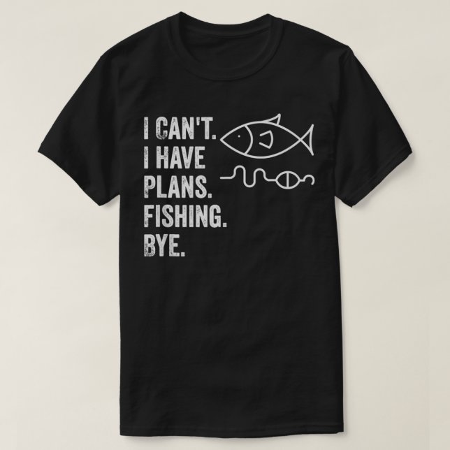 I Can't T-Shirt (Design Front)