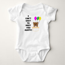 I CAN'T WAIT TO MEET YOU AUNTY BABY ANNOUNCEMENT  