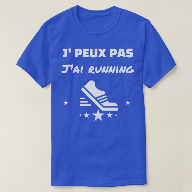 I canx27t I running T-Shirt (Design Front)