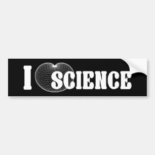 I Cardioid Science Bumper Sticker