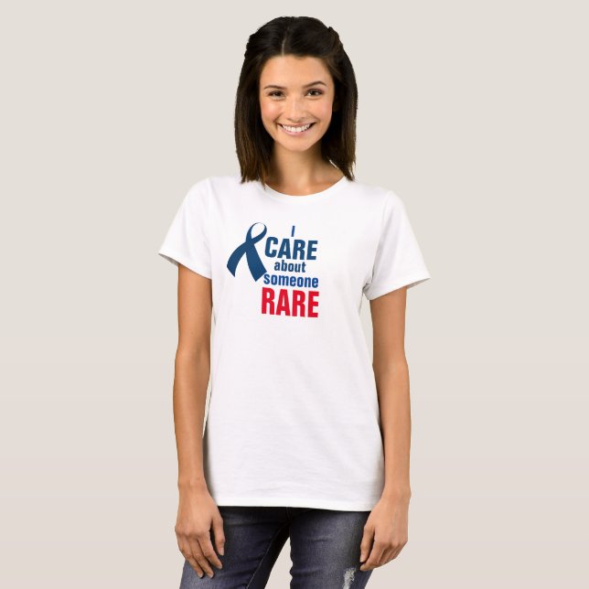 I care about someone rare Bardet–Biedl syndrome T-Shirt (Front Full)
