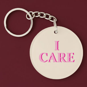I CARE KEY RING