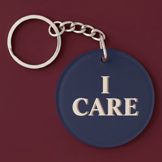 I CARE KEY RING (Creator Uploaded)