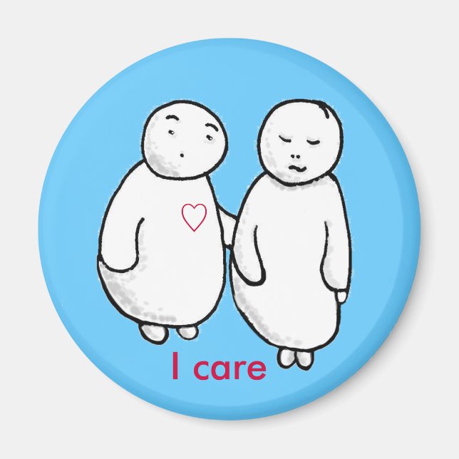 I care magnet (Front)