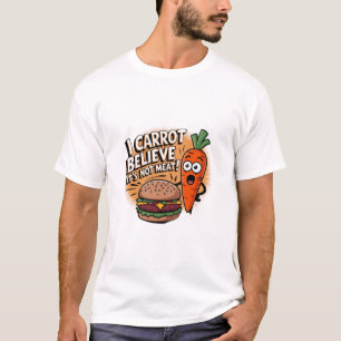 I Carrot Believe It's Not Meat Vegan T-shirt
