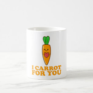 I Carrot For You cute Kawaii Carrot Pun Coffee Mug