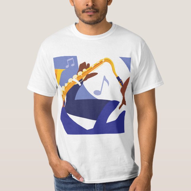 I Carry A Sax T-Shirt (Front)