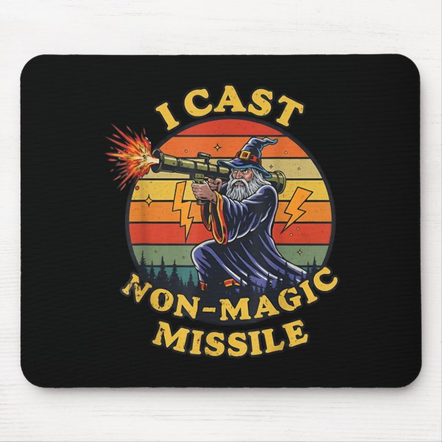 I Cast Non-magic Missile  Mouse Mat (Front)