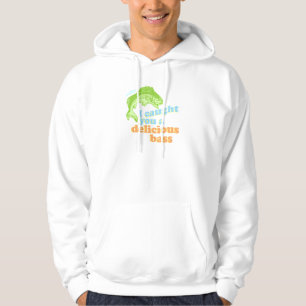 I caught you a delicious bass hoodie
