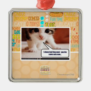 I chase bad fing awai metal tree decoration