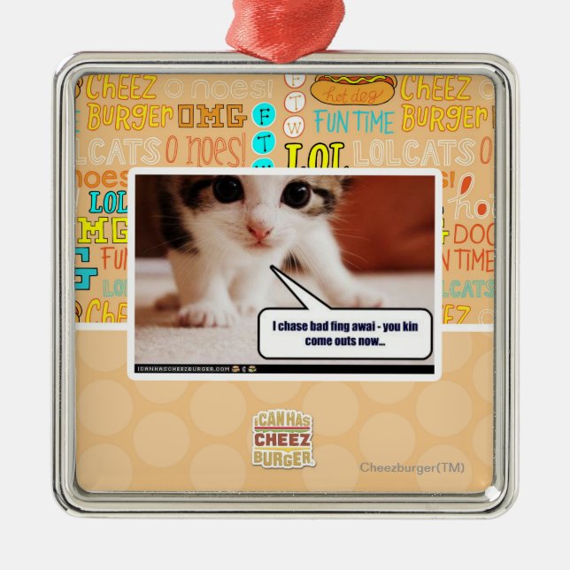 I chase bad fing awai metal tree decoration (Front)