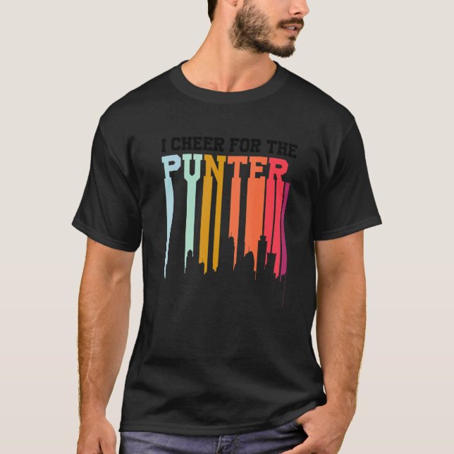 I cheer For The Punter 53 T-Shirt (Front)