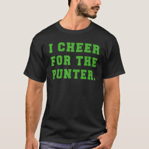 I cheer For The Punter Football American Flag T-Shirt