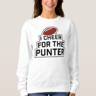 I Cheer for the Punter Sweatshirt