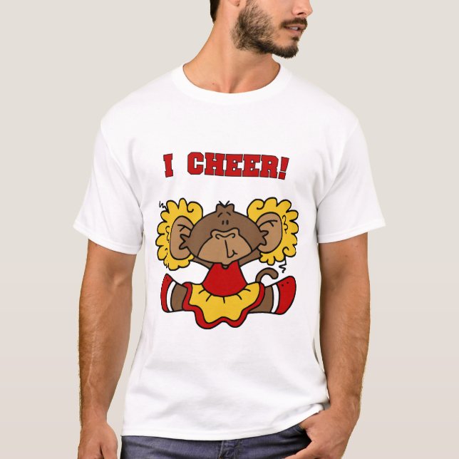 I Cheer Red and Gold T-shirts and Gifts (Front)