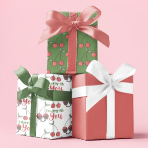 I Cherry-Ish You Wrapping Paper Sheets