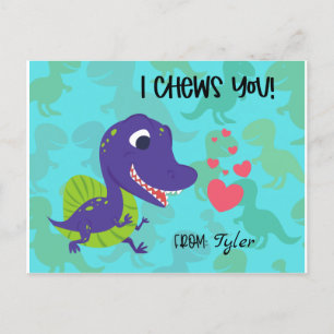 I Chews You Valentine's Day Card
