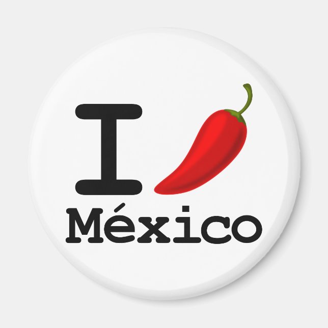 I Chilli Mexico Magnet (Front)