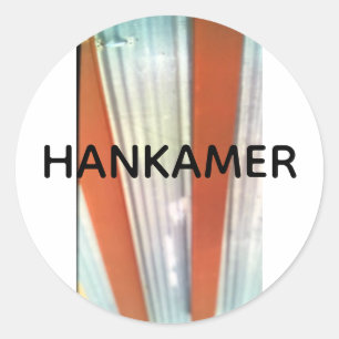 "I-Chinati" Marfa I-Ching Hankamer Artjunkhaus fun Classic Round Sticker