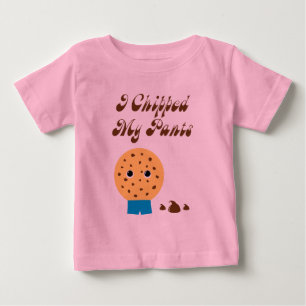 I Chipped My Pants Chocolate Chip Cookie Baby T-Shirt