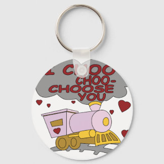 I Choo Choo Choose You Key Ring