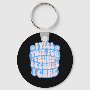 I Choose The Felon Funny Trump Patriot Republican  Key Ring