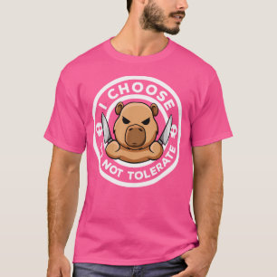 I Choose To Not Tolerate Irony And Sarcasm Funny C T-Shirt