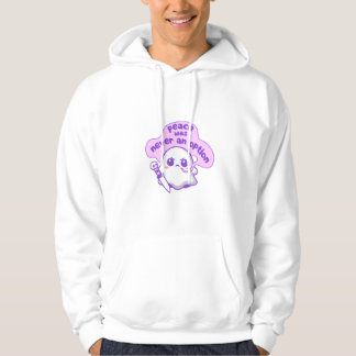 I Choose Violence Ghost Funny Skull Hoodie