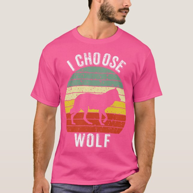 I Choose Wolf T-Shirt (Front)