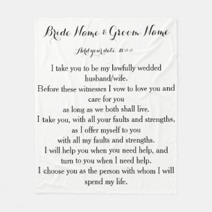 I Choose You. Fleece Blanket