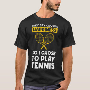I chose to play Tennis Tennis Pullover Hoodie