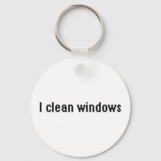 I clean windows key ring (Front)