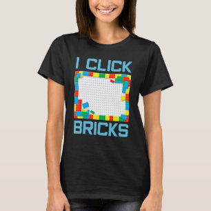 I Click Bricks Creative Building Block Set Master T-Shirt