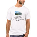I CLIMBED SCAFELL PIKE 3209 FEET ABOVE SEA LEVEL T-Shirt