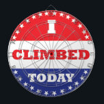 I Climbed Today Dartboard<br><div class="desc">Some voted today, you climbed. Hopefully you also voted, but at least you climbed.</div>