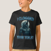 I Clogged Your Toilet Funny Cool Alpha Wolf Meme S
