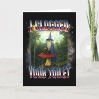 I clogged your toilet wizard meme brainrot