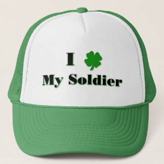 I (clover) My Soldier Green Hat