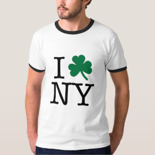 I CLOVER NY black on light T-Shirt