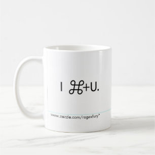 I Cmd+U. Coffee Mug
