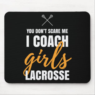 I Coach Girls Lacrosse Coach Lacrosse Girl Quotes Mouse Mat
