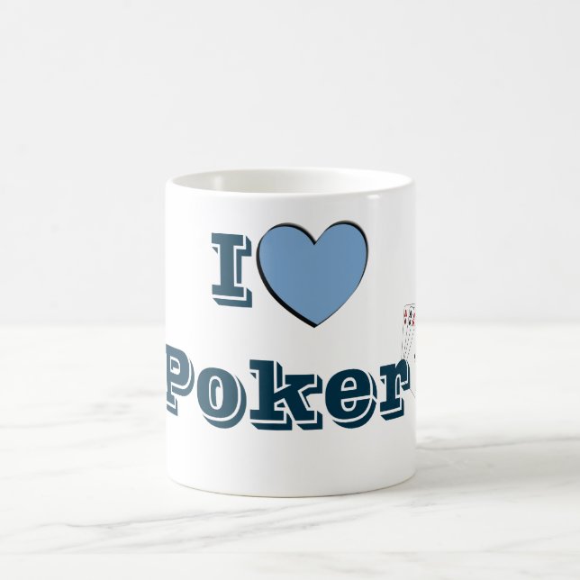 I Coil Poker Coffee Mug (Center)