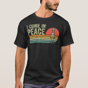 I Come In Peace Im Peace Matching Couples Alien T-Shirt