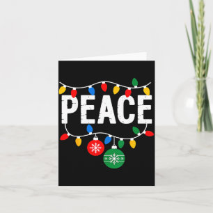 I Come In Peace Matching Family Christmas Couple  Card