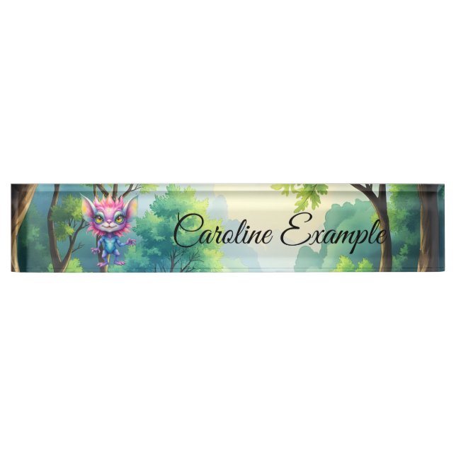 I Come in Peace… Probably. Nameplate (Front)